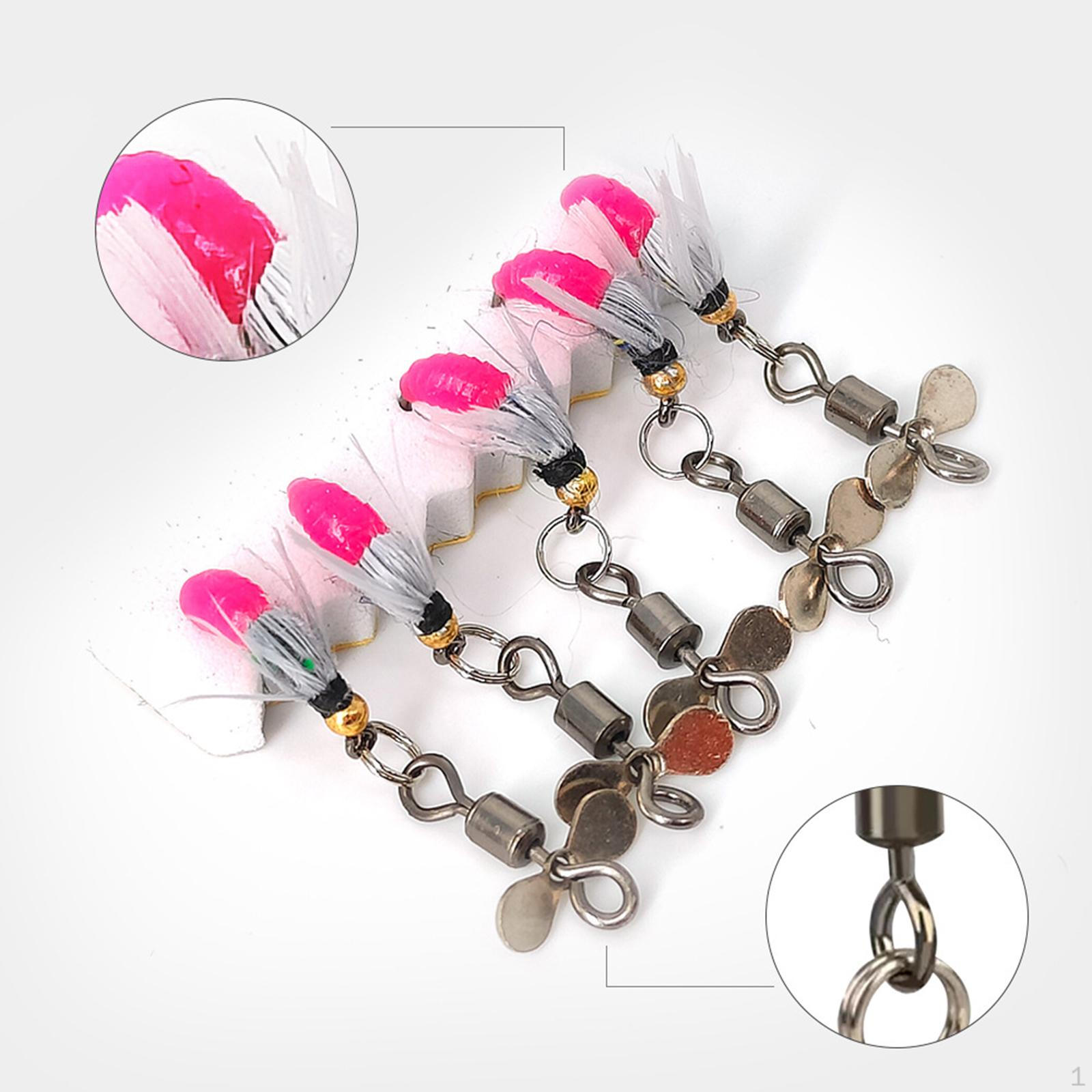 

5 шт., рыболовные приманки, сухая приманка для ловли рыбы, портативная водонепроницаемая имитация верхней воды для Style B