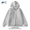 Warrior Men's Hooded Full-Zip Sweatshirt
