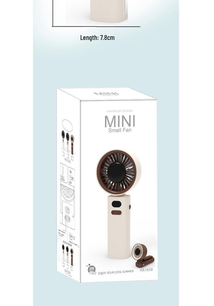 High-Speed Portable USB Mini Handheld Fan – Ideal for Outdoor, Desktop, or Student Use