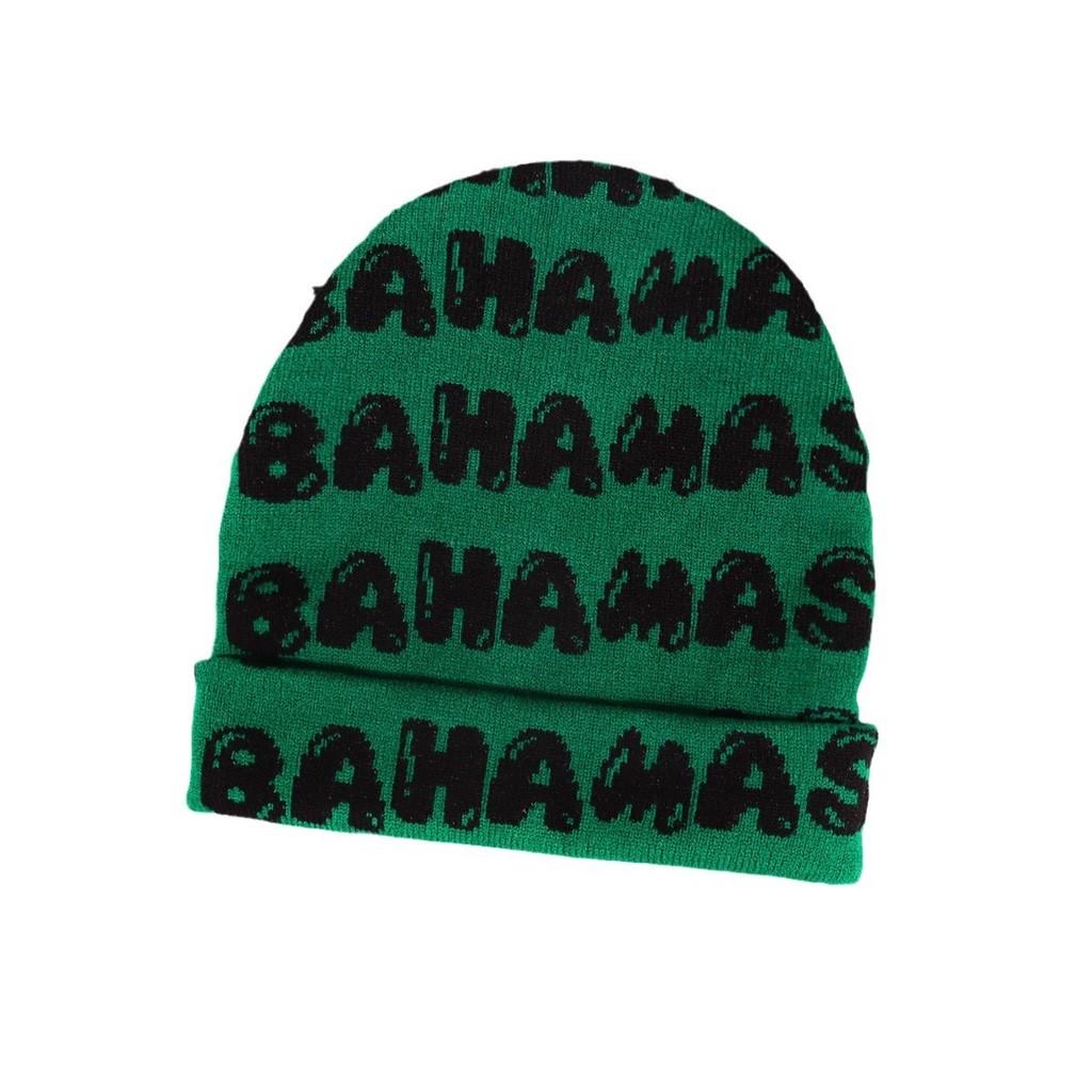 Knitted Letter Bahamas Cap Breathable Hat Urban Streetwear In Seasons Cold