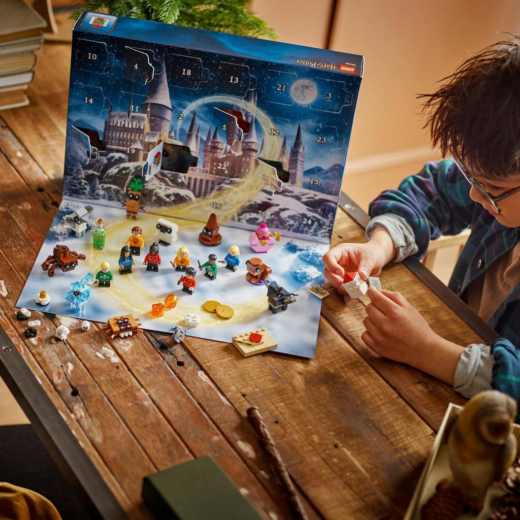 LEGO Harry Potter Advent Calendar 2025 - Toy, Birthday Present, Building Blocks, Boys, Girls, Children (Ages 7, 8, 9), Elementary School Students, Har