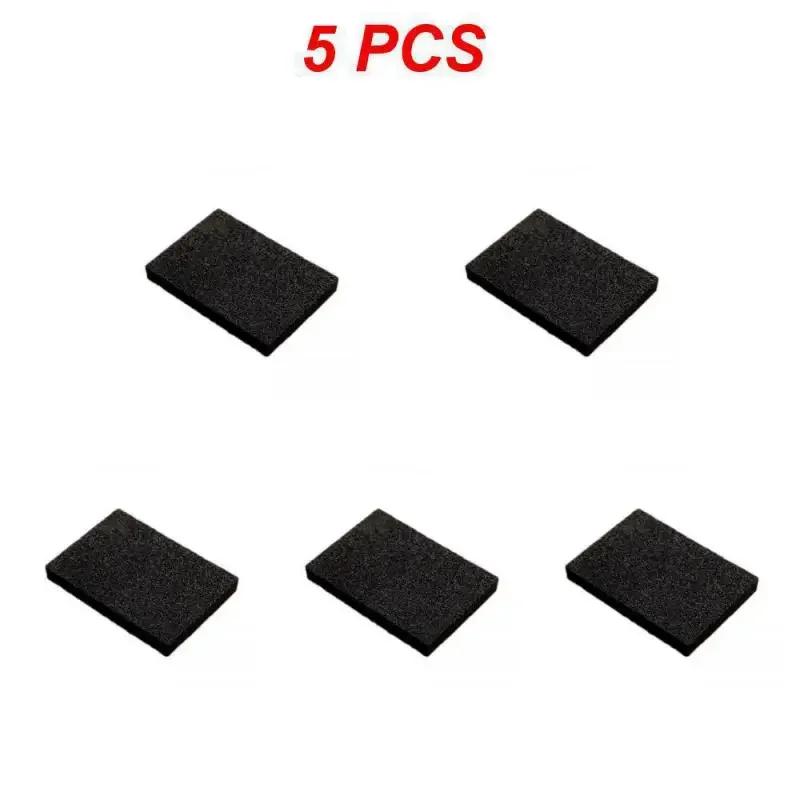 3/5PCS Black Sponge Emery Cleaning Sponge Cleaning Brush Descaling Agent Wiping Cloth Scrubbing Pot Kitchen Tools Nano Sponge