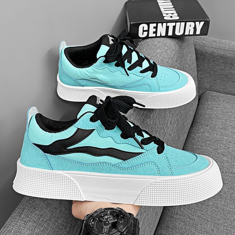 Herren Canvas Schuhe 2024 Neuer Trend Designer Freizeitschuhe für Herren Bequeme Vielseitige Plateau-Sneaker Zapatillas De Hombre