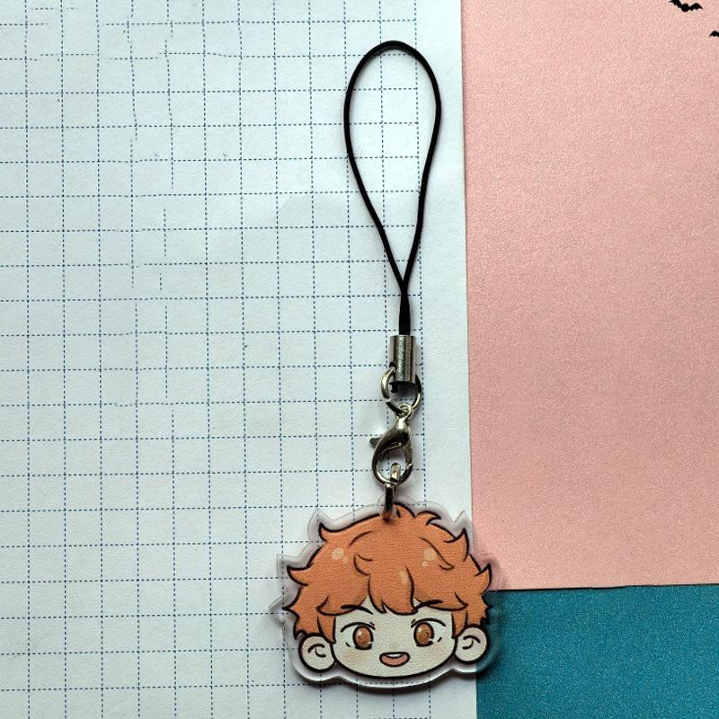 Anime Haikyu Cosplay Vtipná Dlouhá Klíčenka Přívěsek na Tašku Kolekce pro Fanoušky Rekvizity Vánoční Dárek