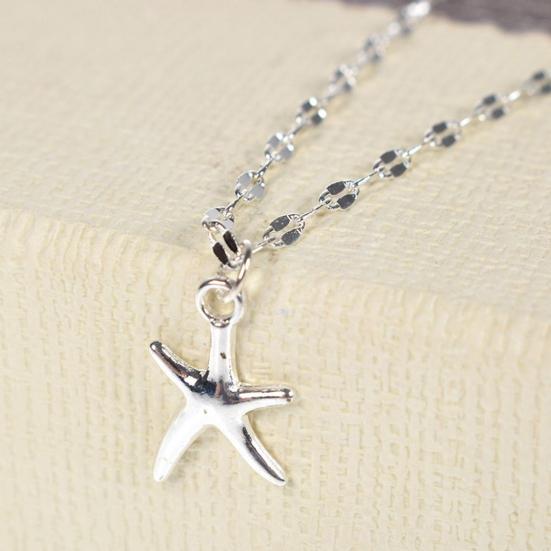 Women Skin-friendly Adjustable Chain Starfish Beach Anklet Foot Jewelry