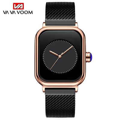 Fashion Women's Watches Top Brand Luxury Quartz Watch Women Casual Stainless Steel Waterproof Sport Watch Women’s Quartz Watches