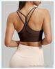 Breathable Backless Shockproof Mesh Sports Bra