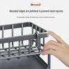 JINGRUIXIANG Kitchen Sink Drain & Storage Rack