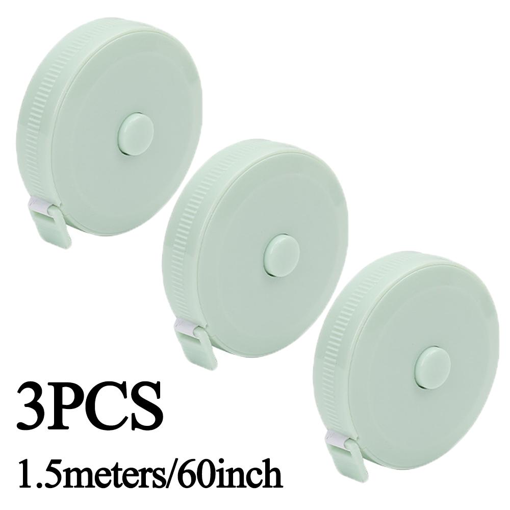 Mini Tape Measure Double Scale Ruler Plastic Roll Tape Accurate Measurement for Weight Loss Body Measurement Sewing Tailor Craft