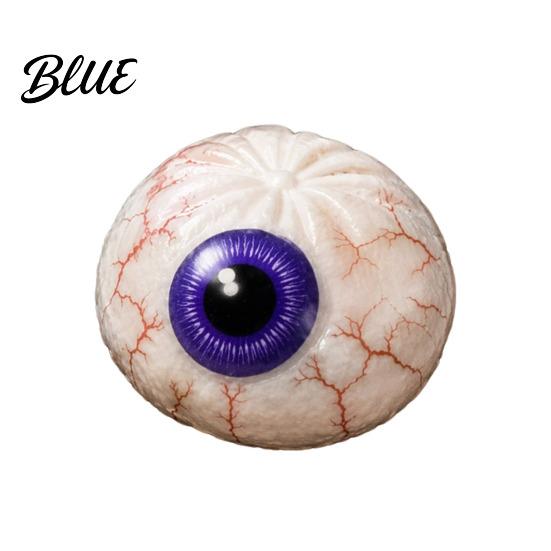 Angstlösende Schreibtischspielzeuge Halloween Glitzer Quetschball Stressball TPR Langsam aufsteigendes Fidget Toy Geschenk für Kinder Geist Kürbis Augapfel Knödel