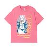 275 GSM Washed T-shirts 100% Cotton Cyberpunk V10 Becka  Print Unisex Heavy Cotton T Shirt