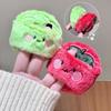 Ultra-thick Long Plush Makeup Puff Cosmetic Tool Broccoli Tomato for Natural  Finish