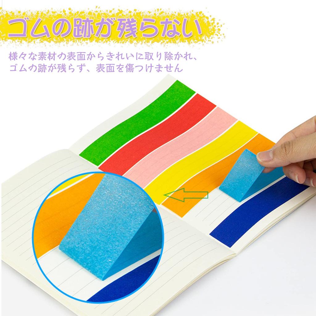 DEWEL Masking Colorful Craft Interior DIY Art Supplies 10m Tape, Tape, Tape, (10 Colors, 2.4cm Wide, Long)