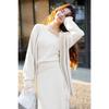 Mokana Women's Knitted Top & Mid-Length Skirt Set