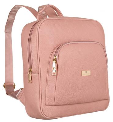 Mochila espaciosa para mujer de cuero ecológico - Peterson