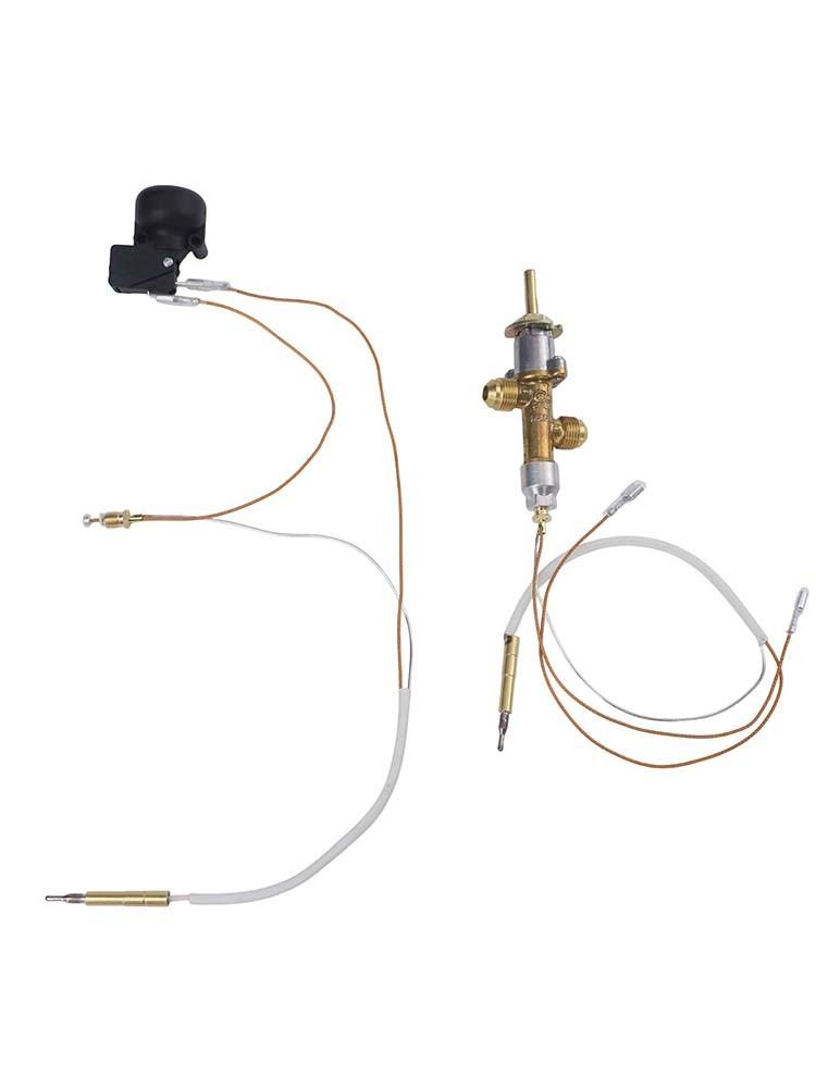 Complete Set of Patio Heater Parts Including Control Valve and Switches