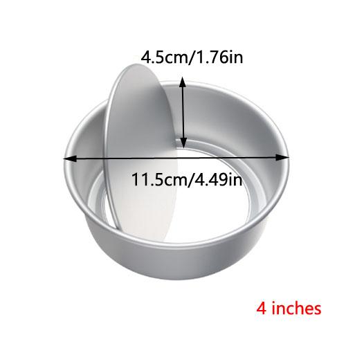 

Non-Stick Heart-Shaped Cake Mold Tray Detachable Bottom Aluminum Baking Pan DIY for Holidays Valentine s Day Cake Decoration