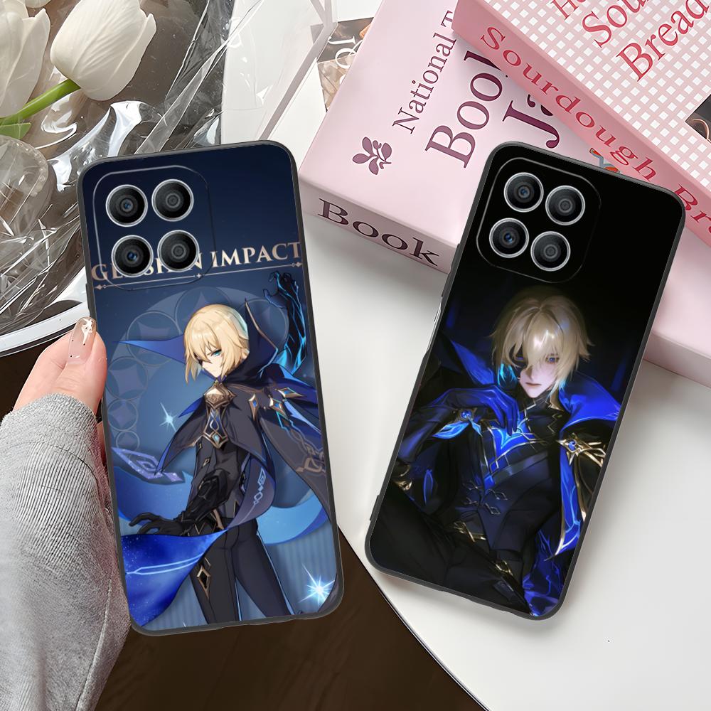 Game GI Dainsleif Phone Case for Honor 90 80 70 60 50 30 20 10 9 8 7 Pro S SE Lite 5G Soft TPU Shockproof Cover
