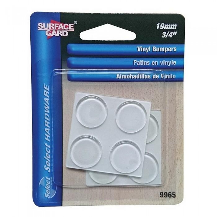 Surface Gard 8 Runde Pads Klar Vinyl 19mm
