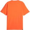 Puma Logo Pattern Round Casual Loose Short Sleeve T-Shirt Men Tops Bright-Orange 678357-60