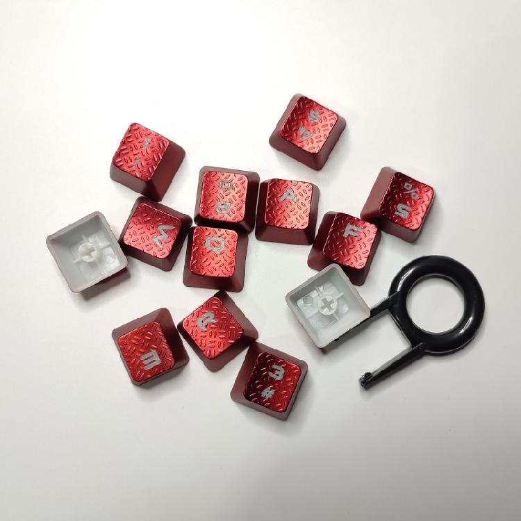 Set di 13 Tasti Antiscivolo per K70 RGBK70 K95 K90 K65 Migliora la Presa e il Comfort per Lunghe Ore di Digitazione o Gioco