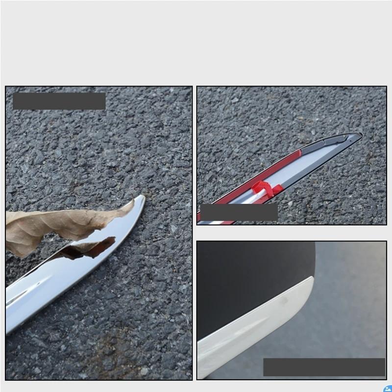 For Nissan Qashqai J10 2007 2008 2009 2010 2011- 2013 Rear Door Trunk Lid Tailgate Strips Trims Sticker Car Styling Accessories