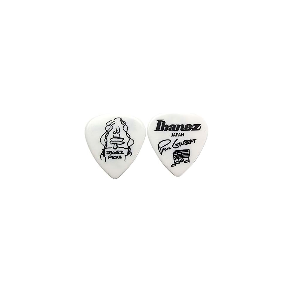 IBANEZ 1000PG-WH Paul Gilbert Picks (50 pieces)