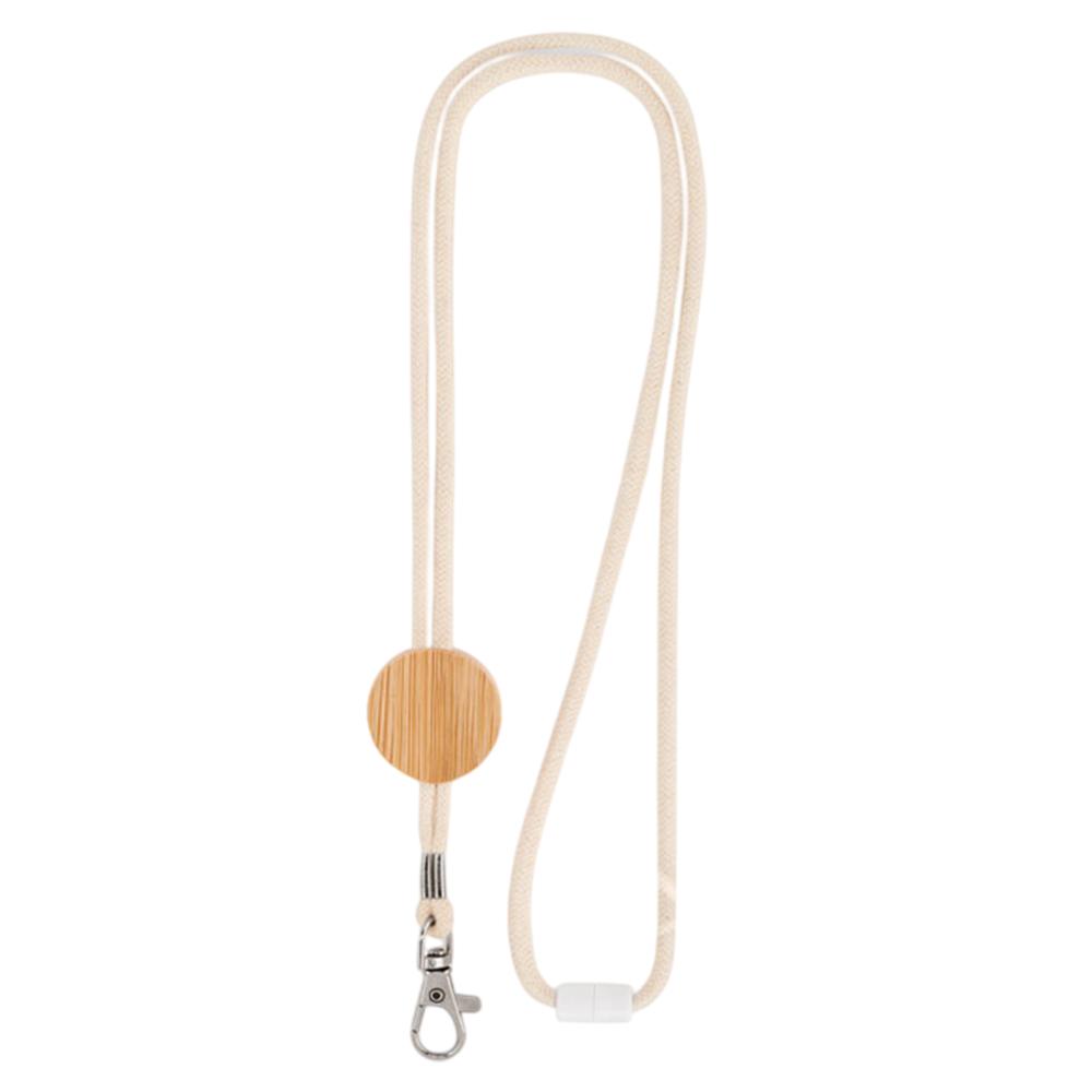 MidOcean Kara Cotton Metal Hook Lanyard