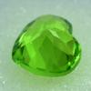 Extrem selten   Natürlicher grüner Peridot Herzschliff Loser Edelstein 9,50 Karat