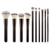 10 Makeup Brush Set Loose Powder Brush Flame Brush Grooming Brush Flat Head Foundation Brush Eye Brush Makeup