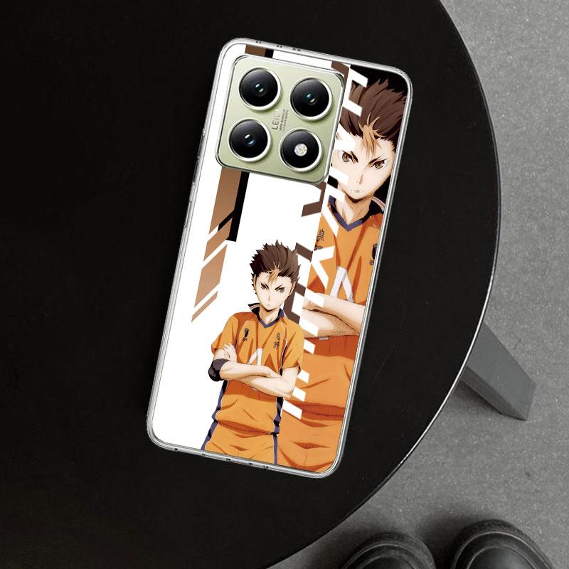 Anime Haikyuu School Volleyball Phone Case Cover for Xiaomi Redmi Note 15 14 13 12 11 Pro Plus 14S 12S 11S 11T 11E 10S 10 Custom