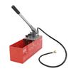 Hand Pressure Test Pump 50 Bar 5 MPa 726 Psi with 12L Tank Dual Valve System Manual Hydraulic Pressure Pump for Pipe