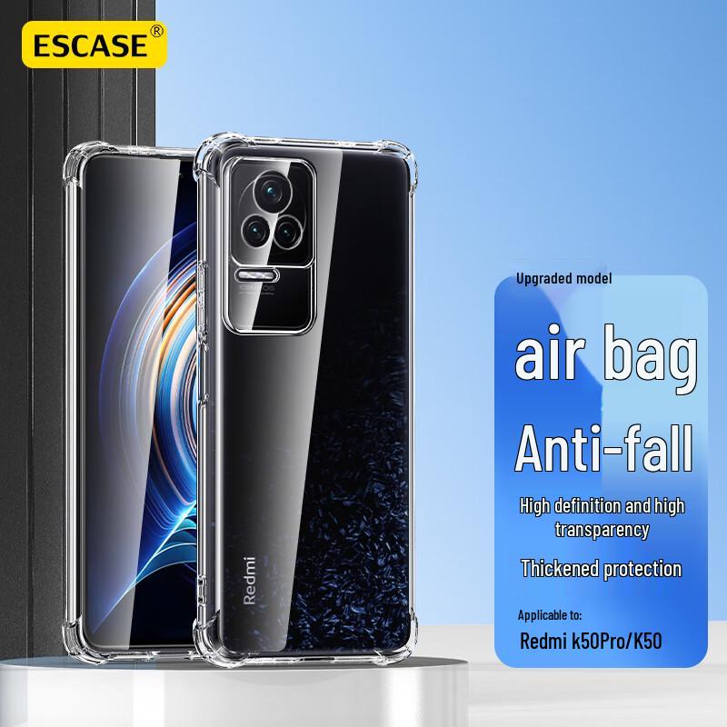 ESCASE Redmi K Series Transparent Phone Cases