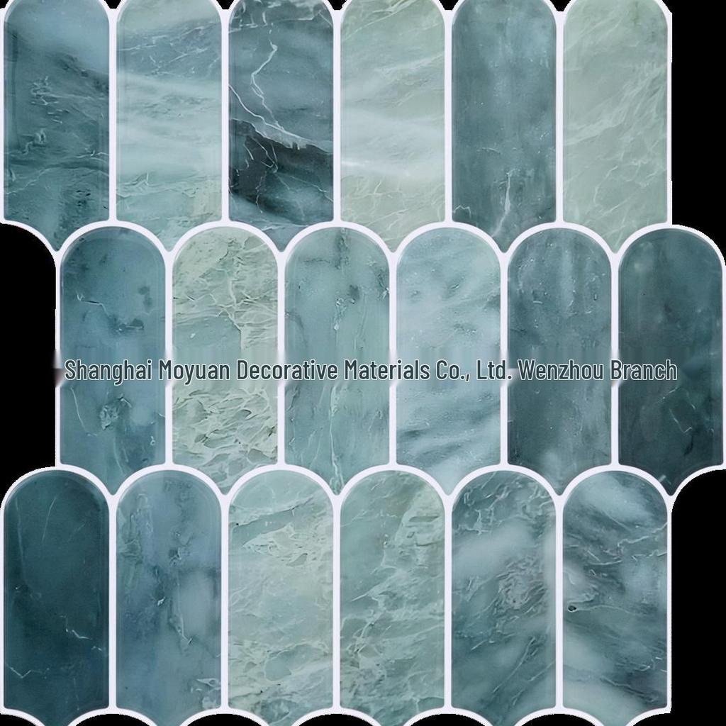Oil-Proof Waterproof 3D Tile Stickers for Kitchen and Bathroom