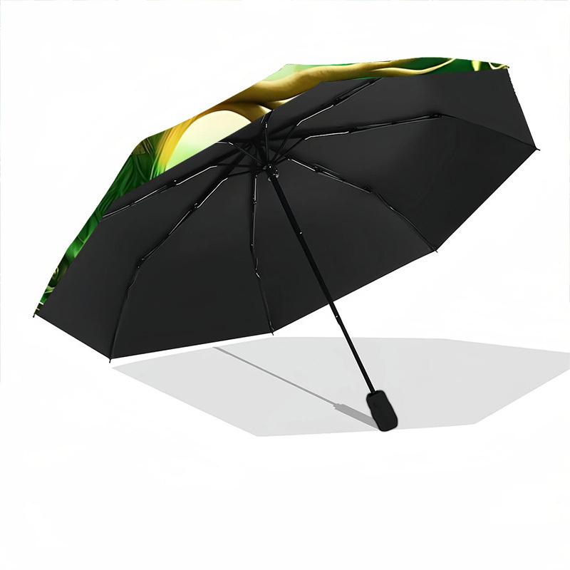 1PC Tree of Life Mandala Automatic Open/close, All-Season Portable Folding Umbrella for Women & Men yy250919157