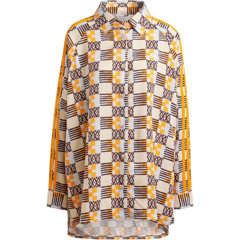 adidas Originals 80s Shirt Grayish Brown Women JC6156