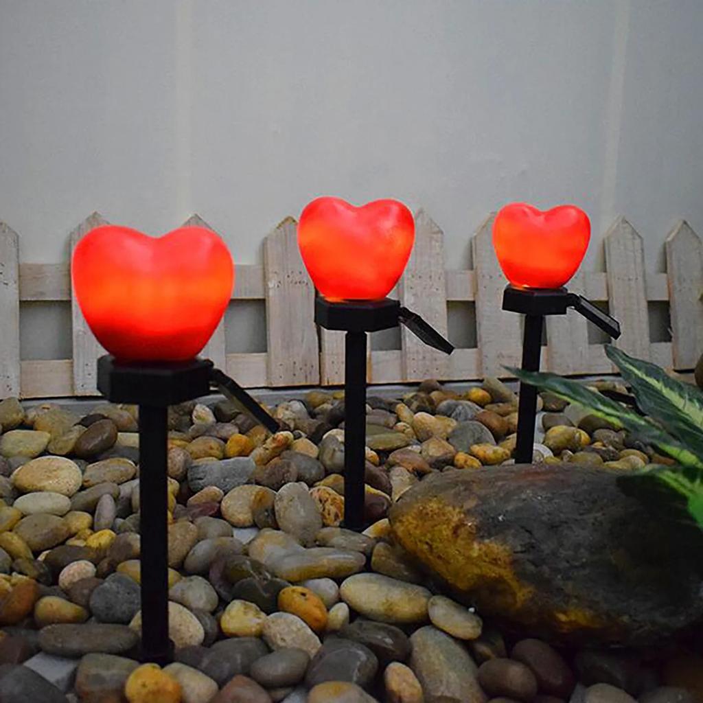 Valentines Day Decorations, Valentines Day Lights, Valentine's Day Decor, Solar Outdoor Led, Solar Outdoor Led Valentine Heart Light