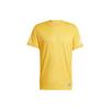 T Shirts Men's Sunlight Yellow Crew Neck Moderate Straight Fit IC7647