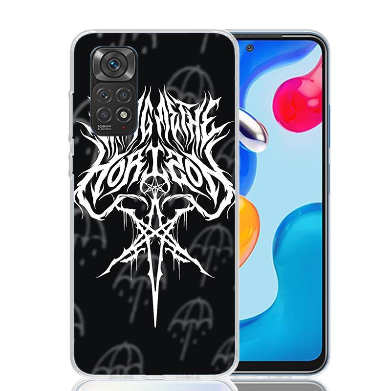 

BMTH B-Brings Me The HorizonS Phone Case For Xiaomi Redmi Note 15 14 13 12S 12 Pro Plus 11S 11E 11 11T 10S 10 Art Soft Pattern C Redmi Note 12 Pro 5G