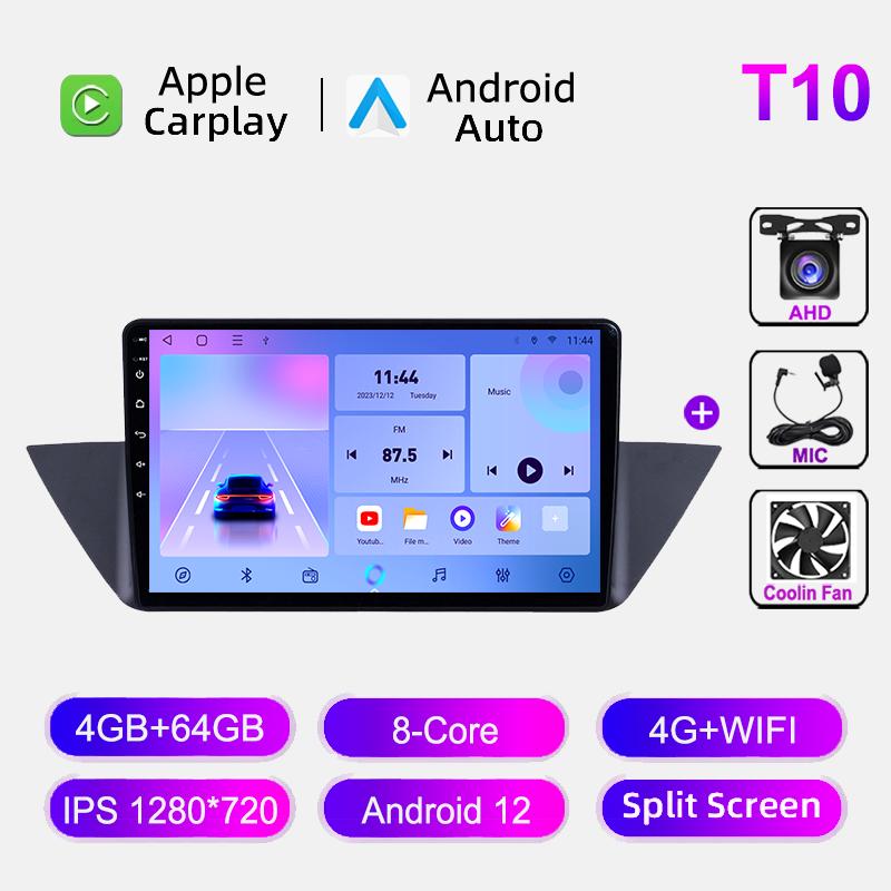 For BMW X1 E84 2009-2012 Android Car Radio Multimedia Video Player Navigation GPS Carplay Intelligent Touch Screen Auto Stereo