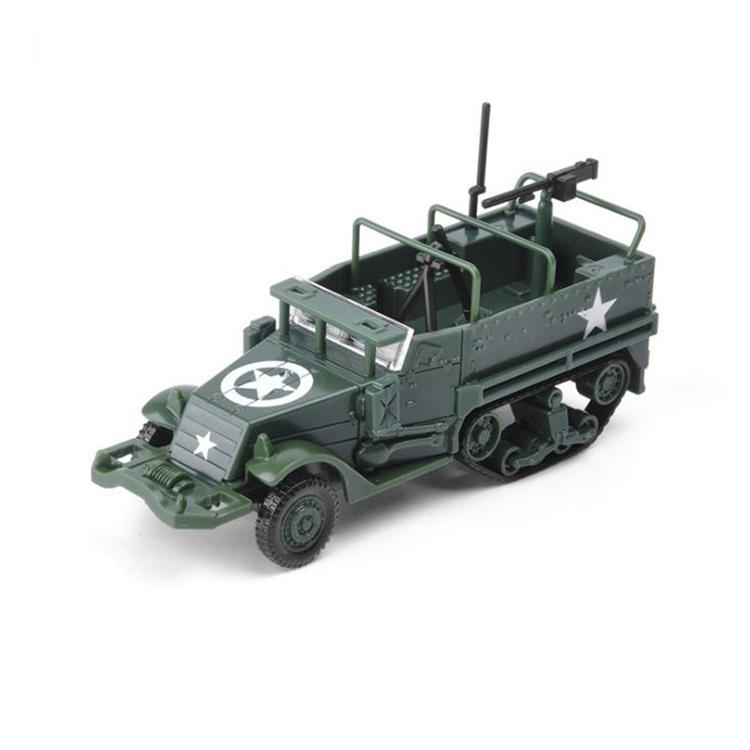 1/72 Niemiecki Półgąsienicowy Sd.kfz.251 z II Wojny Światowej Model Wojskowy do Montażu Czołg Ciężarówka Samochód Działowy Puzzle 4D Model Plastikowy Zabawki