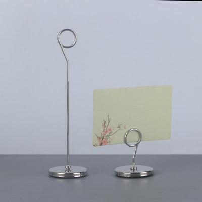 Table Number & Display Card Clips: Cake Label & Advertising Clip Stand