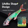 Fish-shaped Bottle Opener Metal Iron Plate Bait Shape Key Chain Hanging Bag Accessories