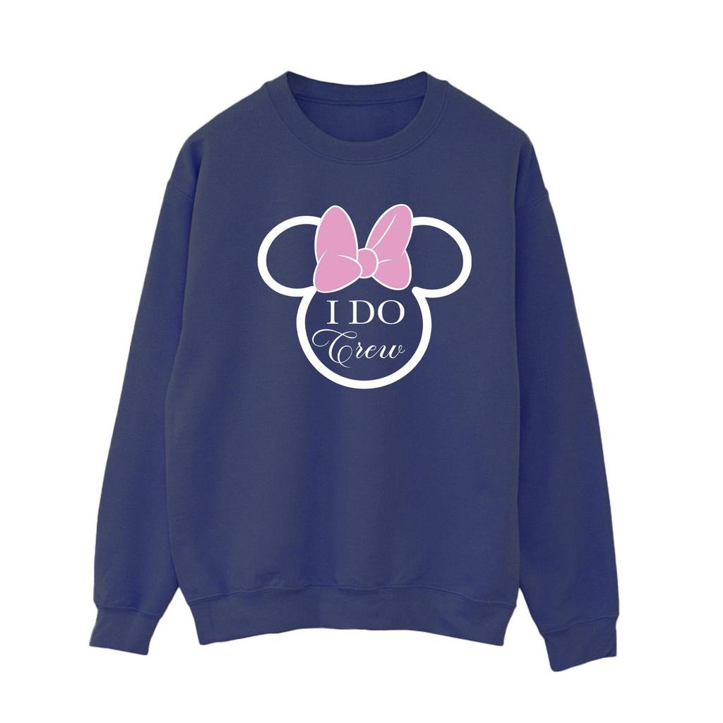 Disney Womens/Ladies I Do Crew Minnie Mouse Sweatshirt