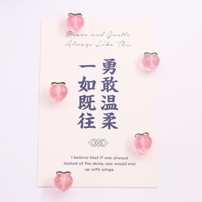 5/10 adet Şeftali Meyvesi Buzdolabı Magnet Etiketleri Buzdolabı Mesaj Notu Reçine Çizgi Film Ev Dekorasyonu Hediye Po Duvar Dekoratif