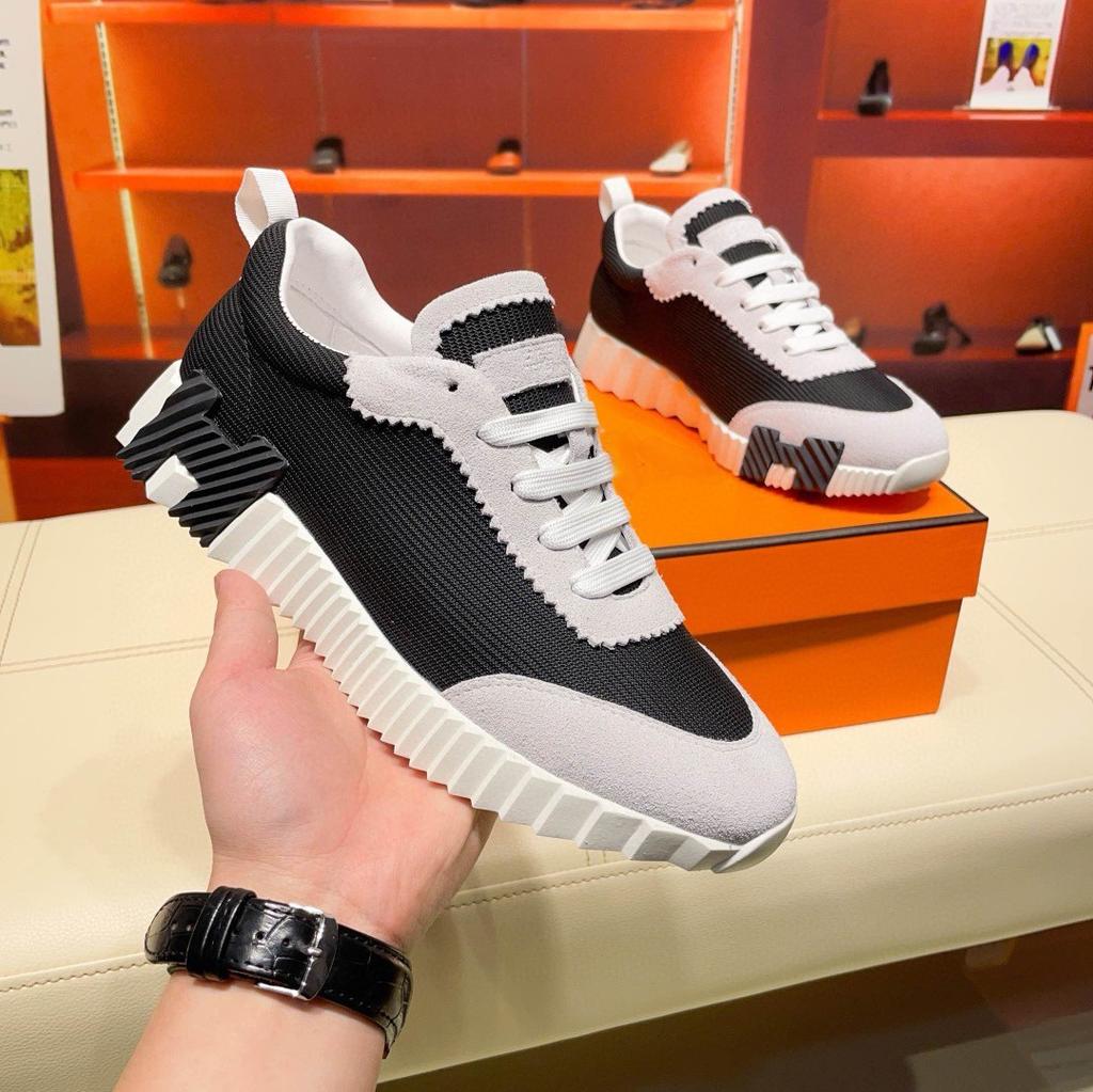 Nuevas zapatillas H para hombre plataforma amortiguación zapatillas de running casual zapatillas blancas pequeñas zapatillas deportivas