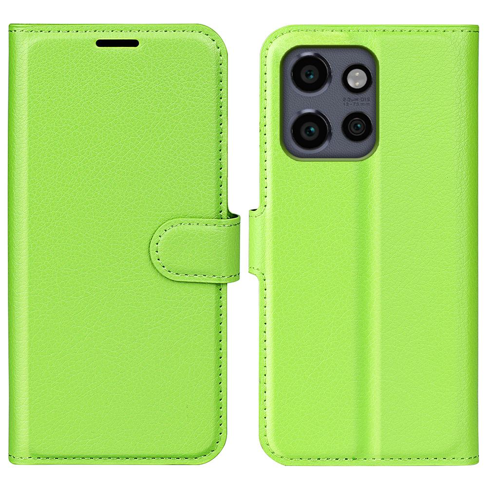 For Motorola Edge 50 Neo 5G/Moto S50 5G/Thinkphone 25 5G Case Litchi Texture Shockproof Leather Wallet Phone Cover