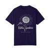 Women's Casual Fashion Street Slim Short Sleeve Sunflower Printed T-Shirt Top