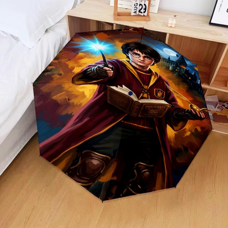Magical Aura Witch Umbrella Folding umbrella, automatic umbrella 8-Frame for Travel, camping Use Gift for Halloween Christmas