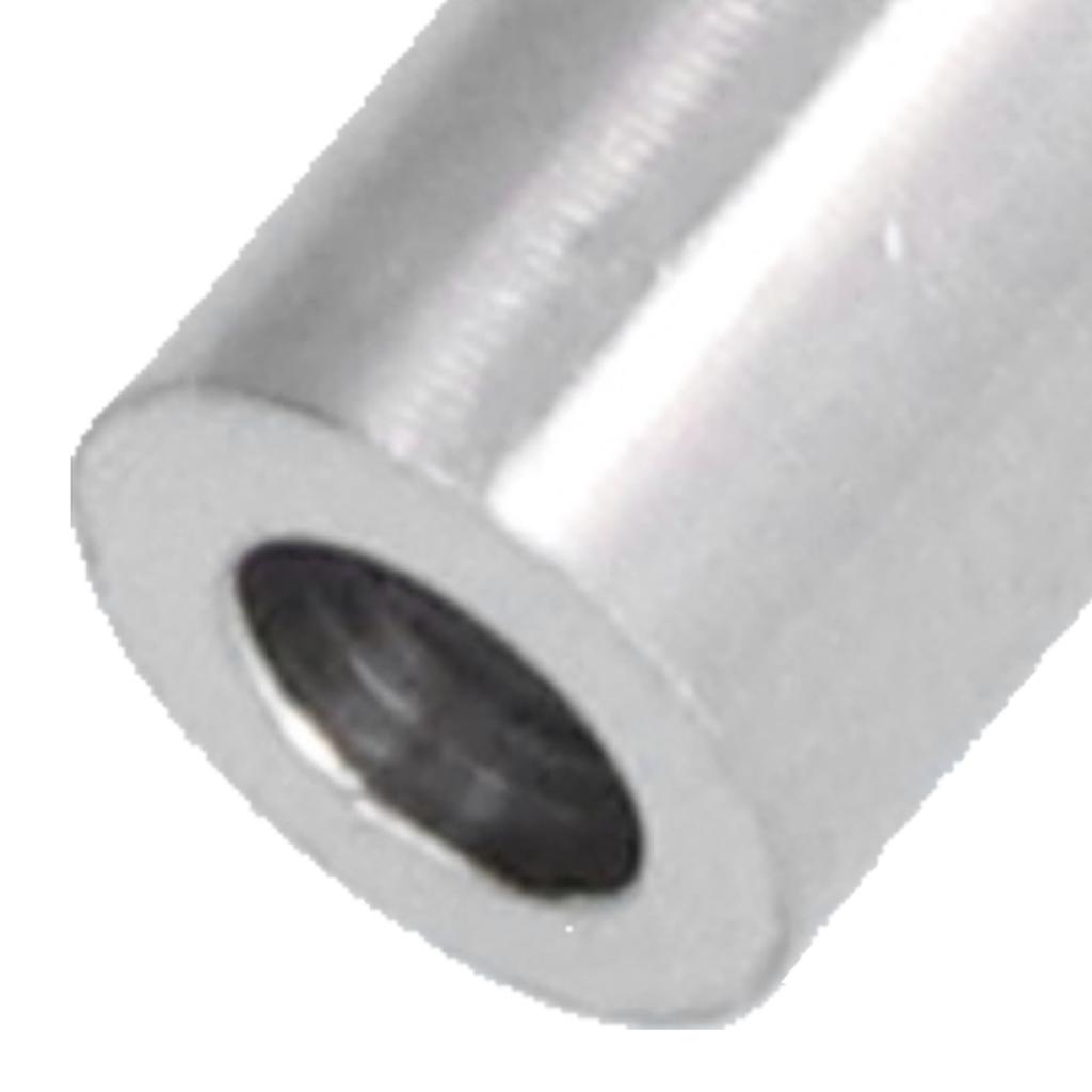 10Pcs Stainless Steel Protector Sleeves High Tensile Strength Anti Fatigue Weatherproof Cable Railing Protector Sleeves